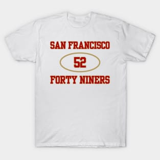 SAN FRANCISCO 49ERS PATRICK WILLIS #52 T-Shirt